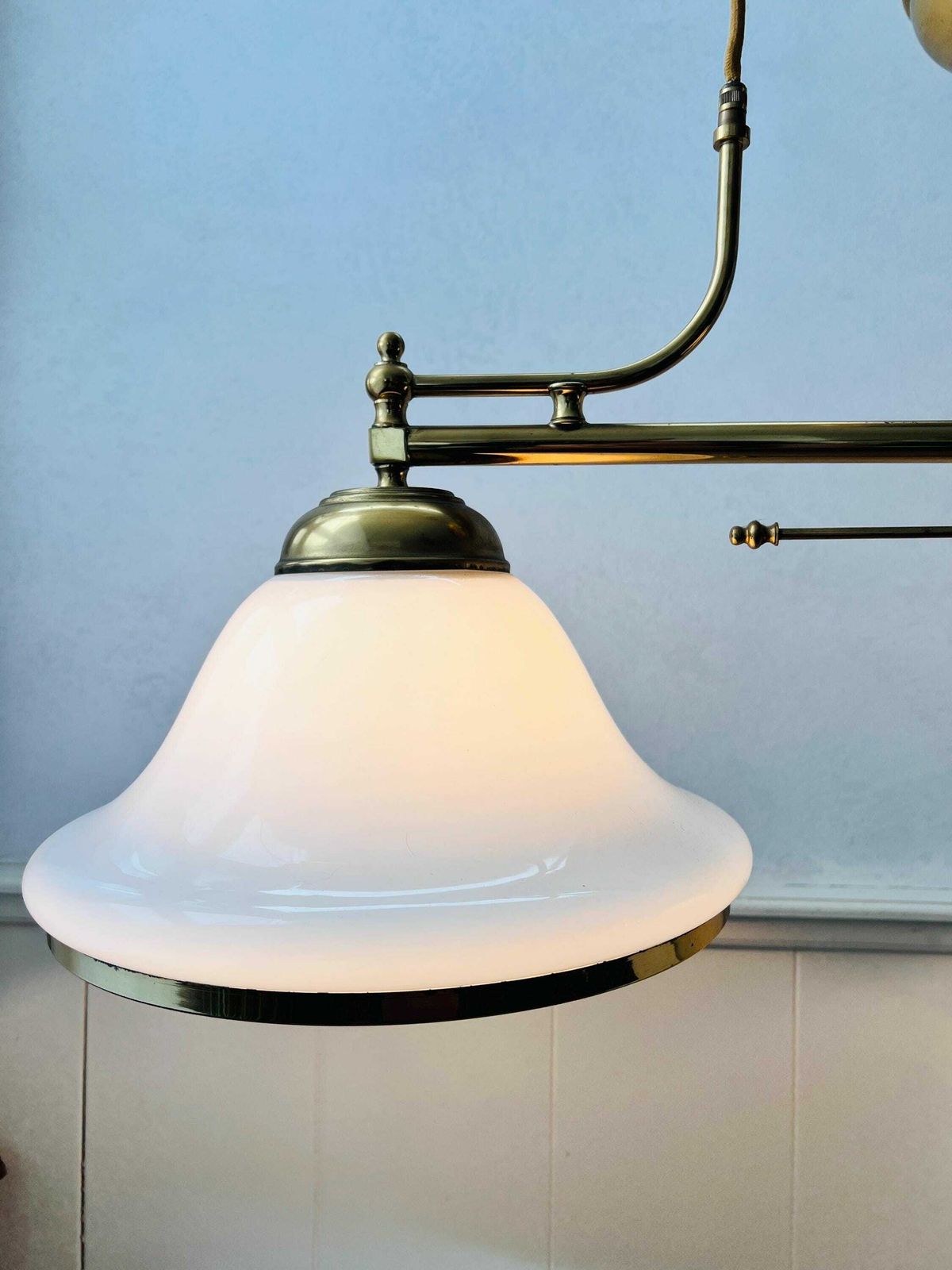 Vintage Pendant Pull Down Lamp Home Lighting   Play The Video! photo for sale