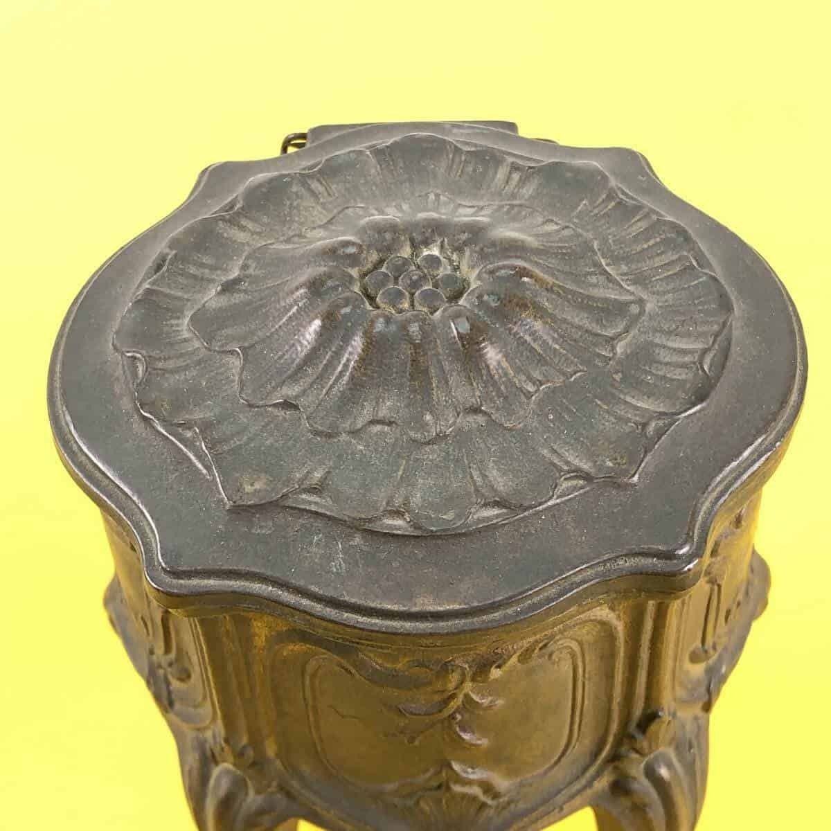French Brass Jewelry Box photo furniture