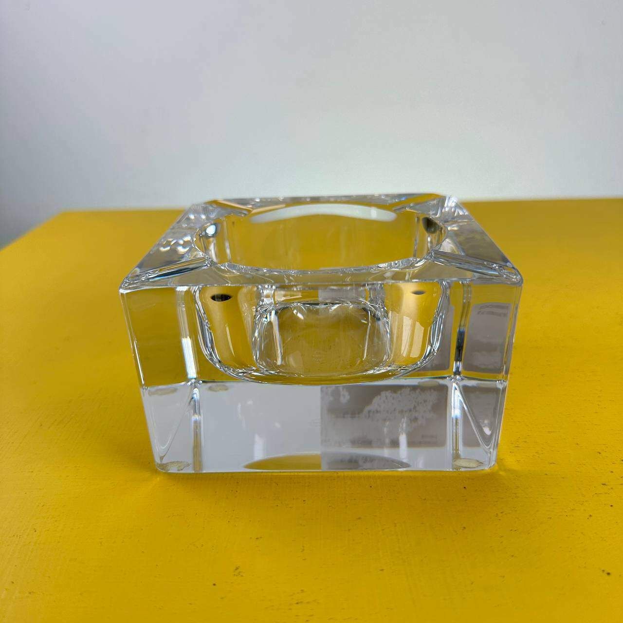 Vintage Ashtray In Severes France Crystal