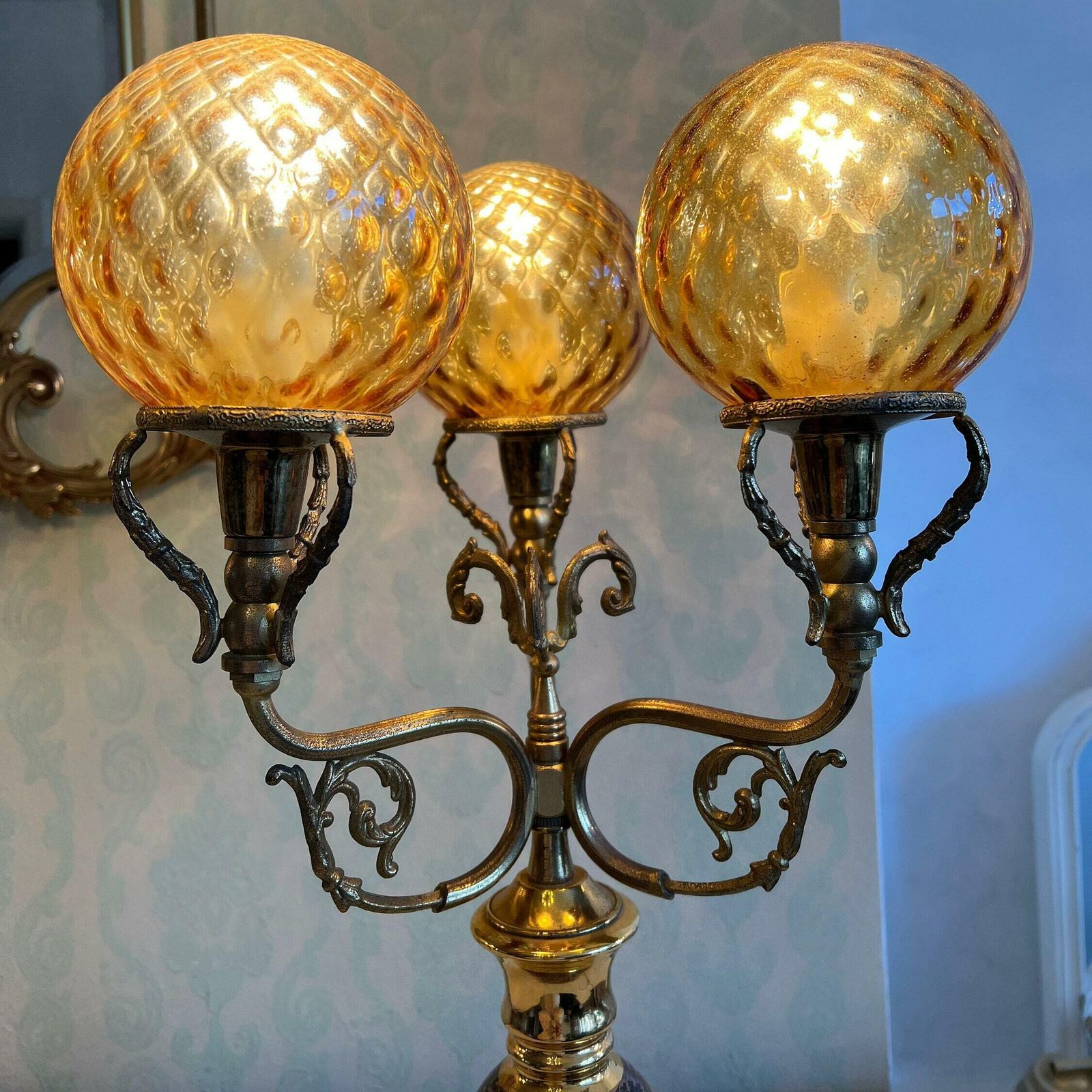 Vintage Paar Italiaanse Lampen, Set Van 2, Woondecoratie, Verlichting, Interieurontwerp photo furniture