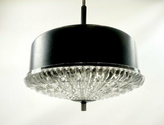 Mid Century Pendant Lamp From Elektro Instala Jilove U Decina, 1970s photo Lighting