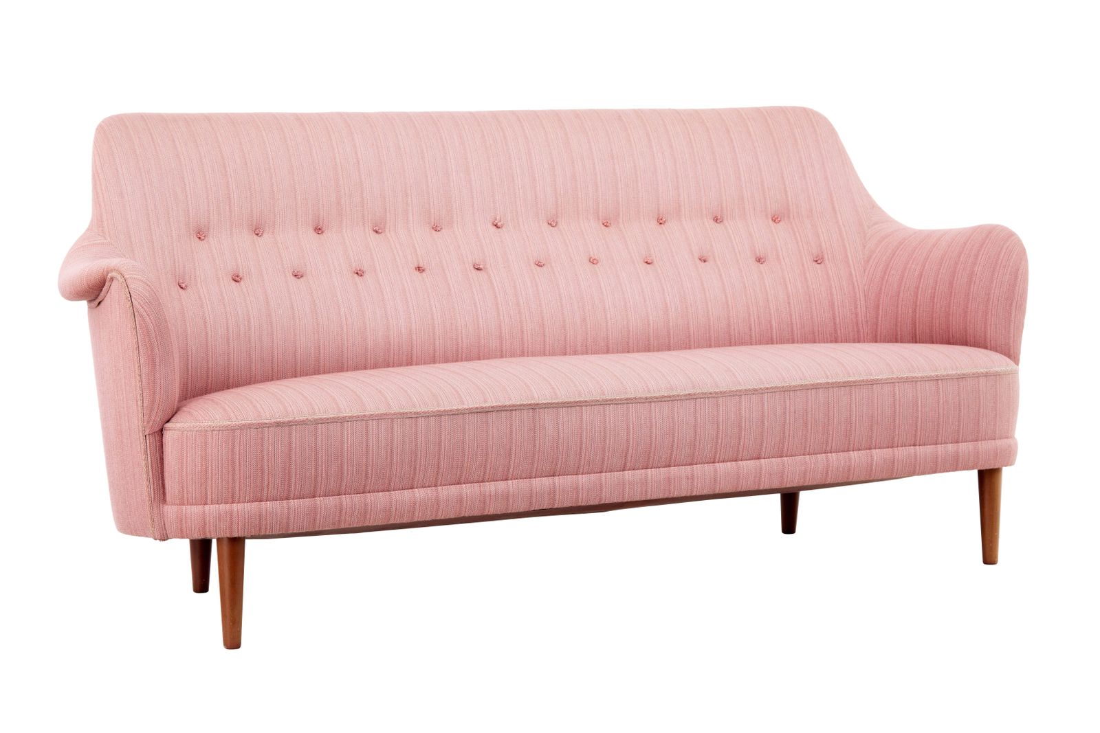 Mid 20th Century Samsa Rund Triple Sofa By Carl Malmsten photo furniture
