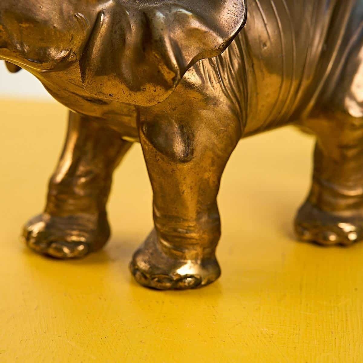 Metal Elephant Statue photo for sale