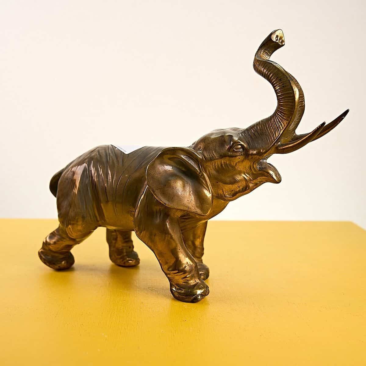 Metal Elephant Statue photo Art