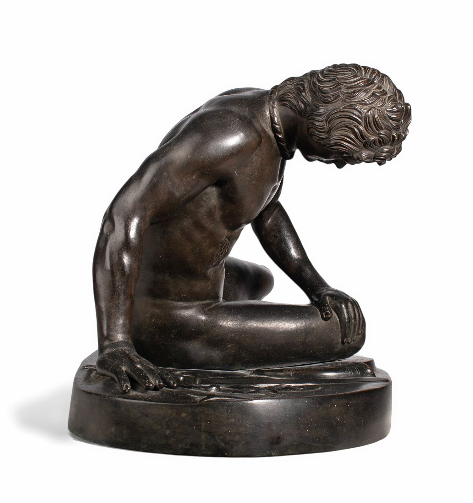 photo furniture Mid 19th Century Grand Tour Bronze Figurative Sculpture 'The Dying Gaul', Italy