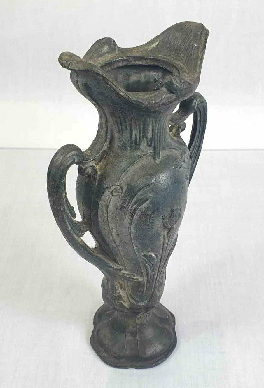 Art Nouveau Pewter Flower Vase photo 155.0