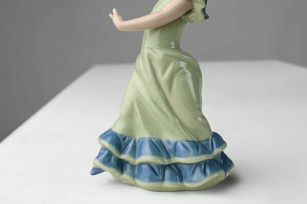 Porcelain Dancing Lolita Figurine From Lladro, Spain, 1950s photo Home Decor