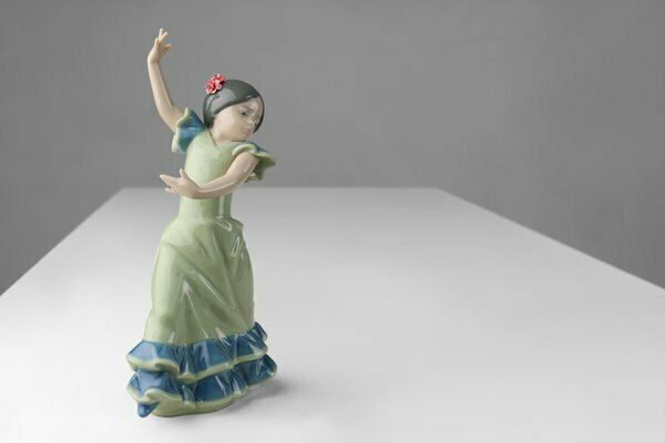Porcelain Dancing Lolita Figurine From Lladro, Spain, 1950s photo 546.0