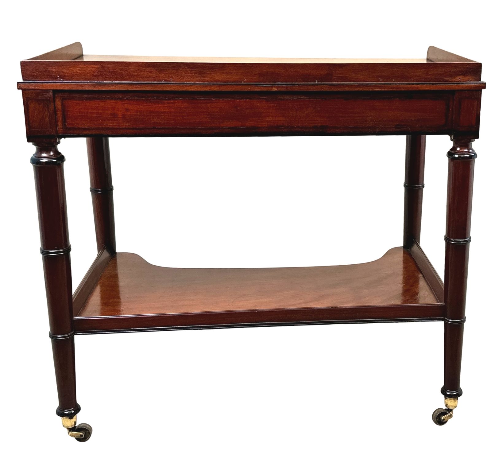Georgian 19th Century Mahogany Dressing Table (England, Circa 1800) photo vintage