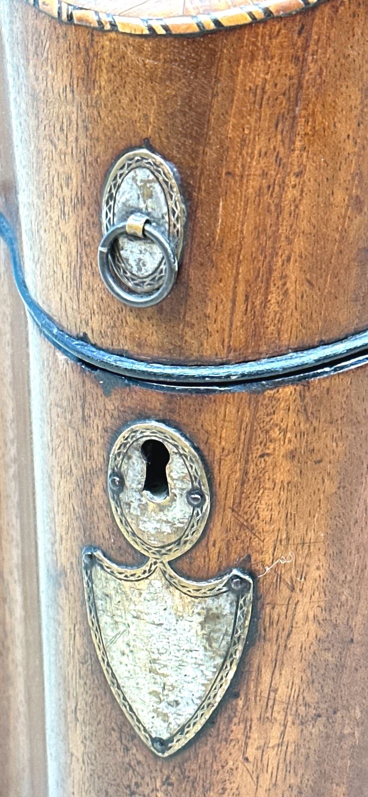 Georgian Mahogany Pair Of Knife Boxes (England, Circa 1790) photo vinterior