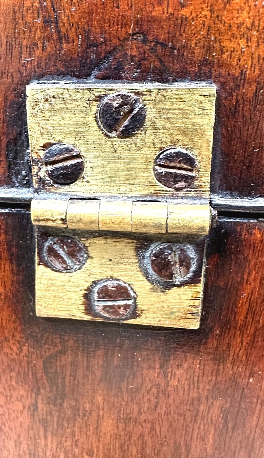 photo furniture Georgian Mahogany Pair Of Knife Boxes (England, Circa 1790)