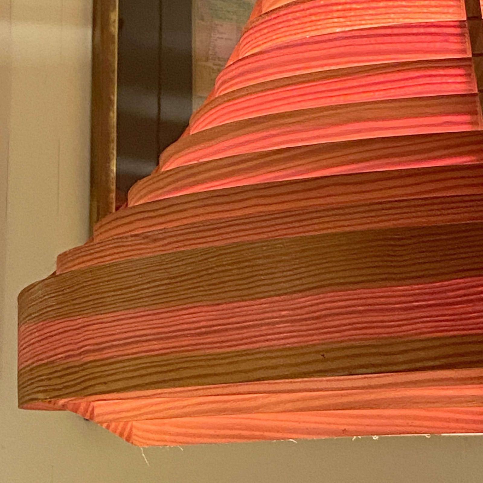 Groupe Of Large Hans Agne Jacobsson Plywood Lamps photo vinterior