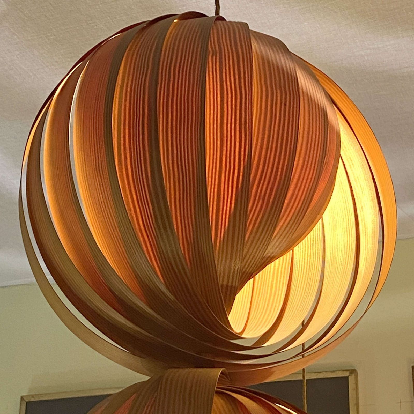5500.0 Groupe Of Large Hans Agne Jacobsson Plywood Lamps photo