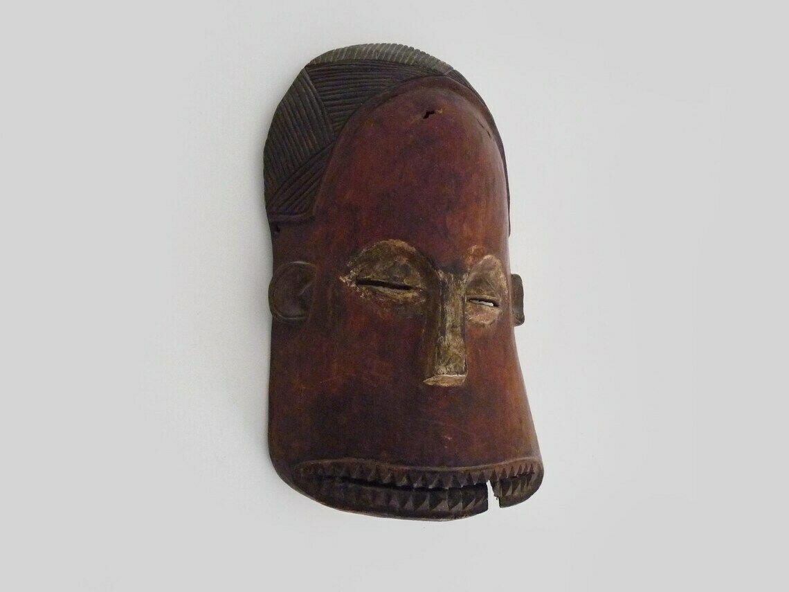 Old Dan Mask From Ivory Coast Africa African Tribal Art 1970s 80s photo furniture