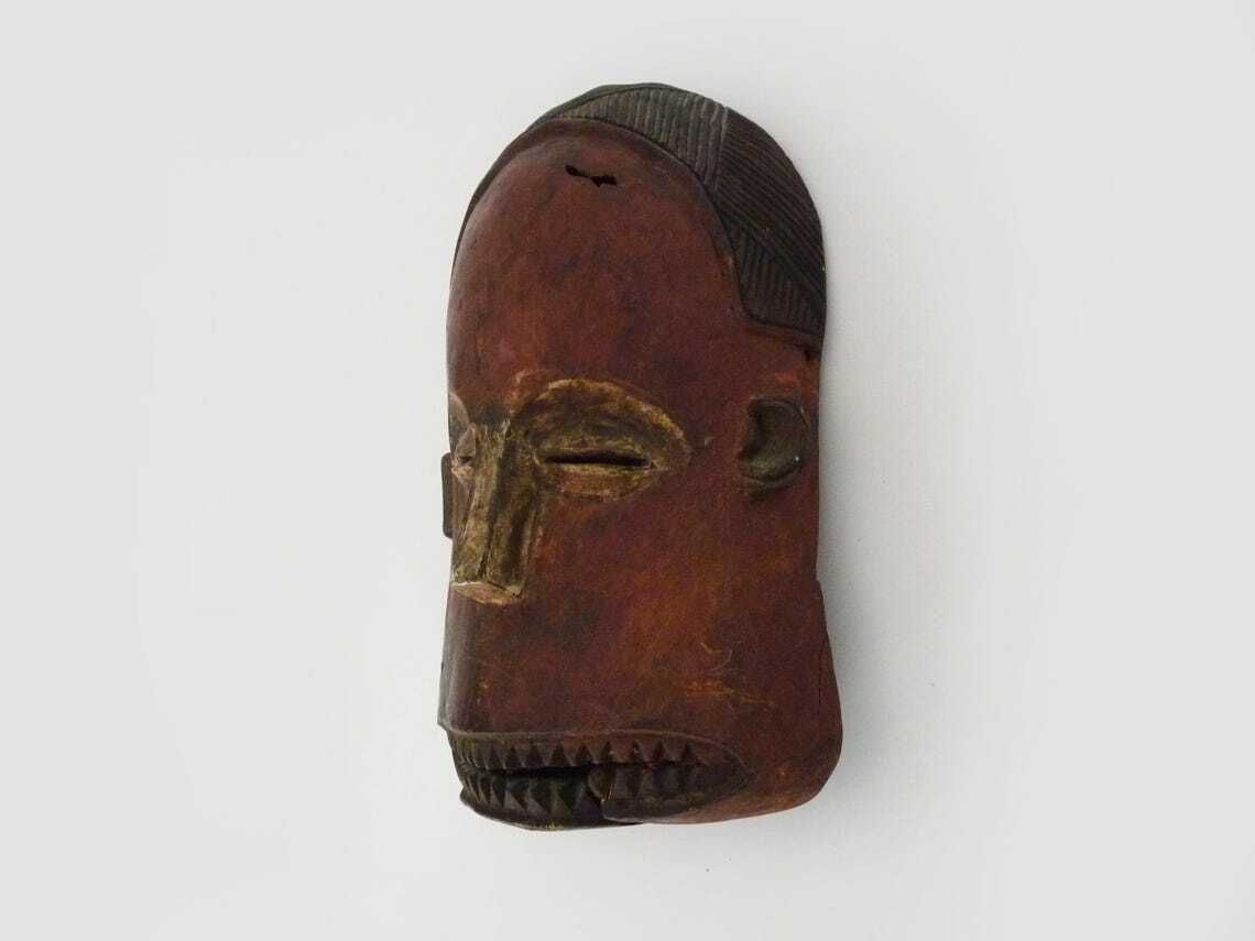 Old Dan Mask From Ivory Coast Africa African Tribal Art 1970s 80s photo for sale