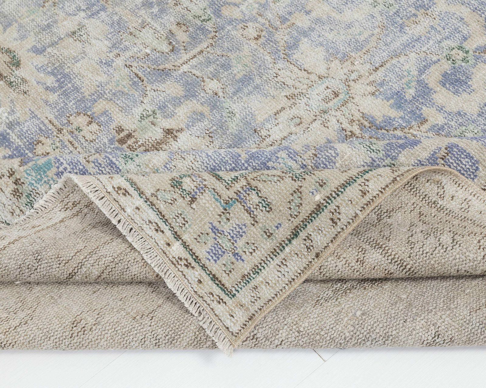 photo for sale 7x9 Turkish Rug, Purple Blue Rug, Low Pile Rug, Antique Rug, Anatolian Rug, İnterior Rug, Living Room Rug, Handmade Rug, Entryway Rug, A4706