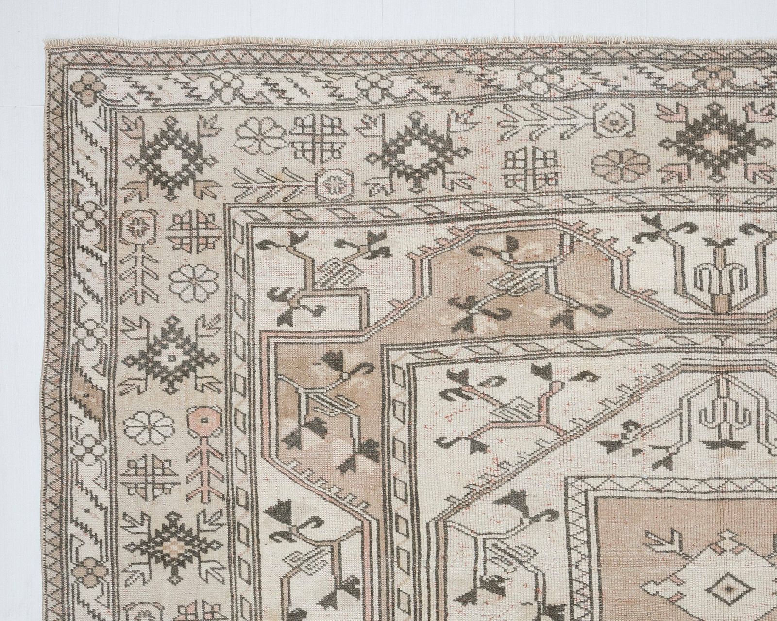 Turkish Rug, Neutral Vintage Rug, Wool Rug, Turkish Rug, Anatolian Rug, Bedroom Rug, Naturel Rug, Living Room Rug, Antique Handmade Rug photo buy