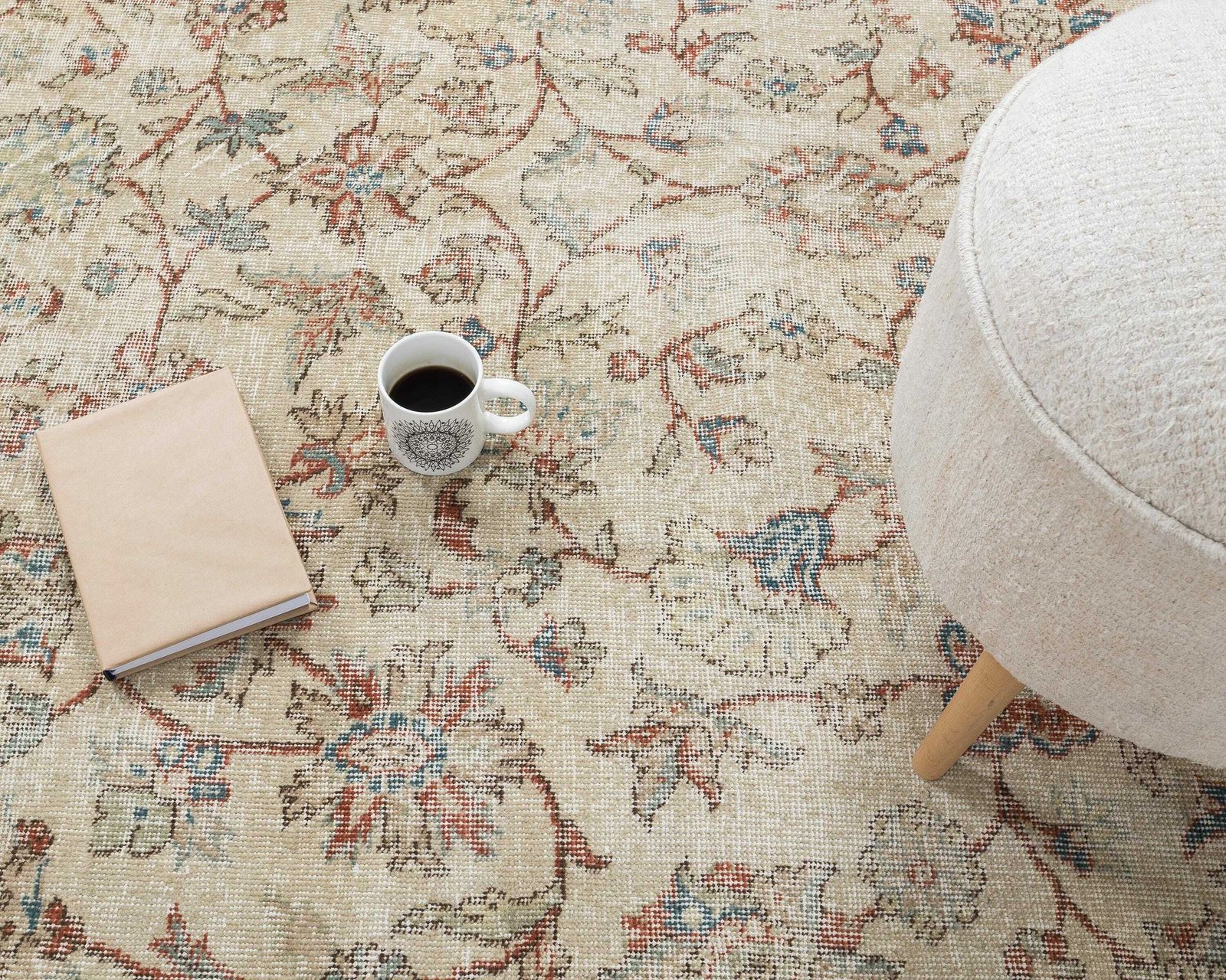 photo furniture 8 X 11.5 Turkish Rug, Vintage Rug, Low Pile Rug, Anatolian Rug, Naturel Wool Rug, Handmade Rug, Living Room Rug, Antique Rug, Oushak Rug