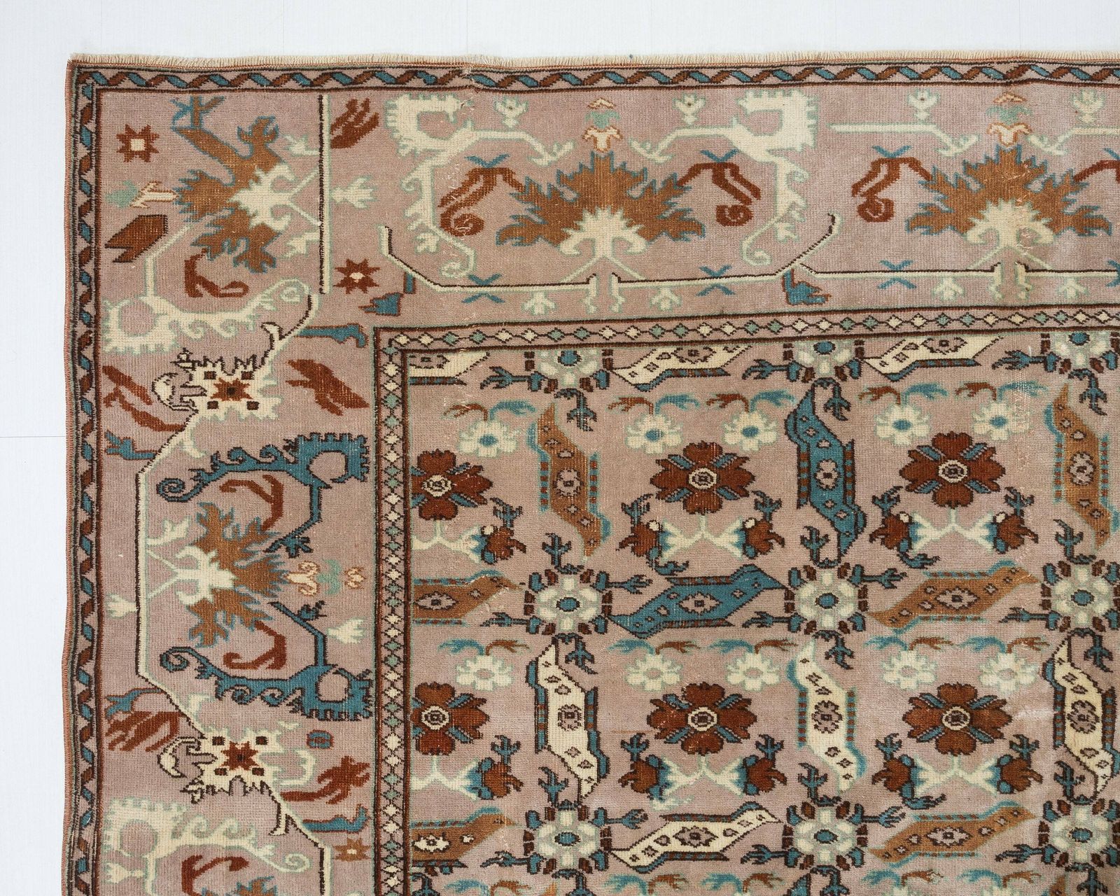 7x9 Vintage Rug, Unique Area Rug, Turkish Rug, Low Pile Rug, Antique Rug, Anatolian Rug, Wool Rug, Living Room Rug,Handmade Rug,Entryway Rug photo buy
