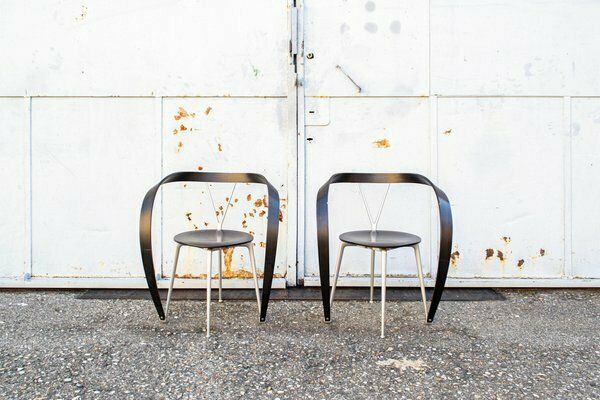 Mod952 Revers Chairs By Andrea Branzi For Cassina Italia, 1993, Set Of 2 photo furniture