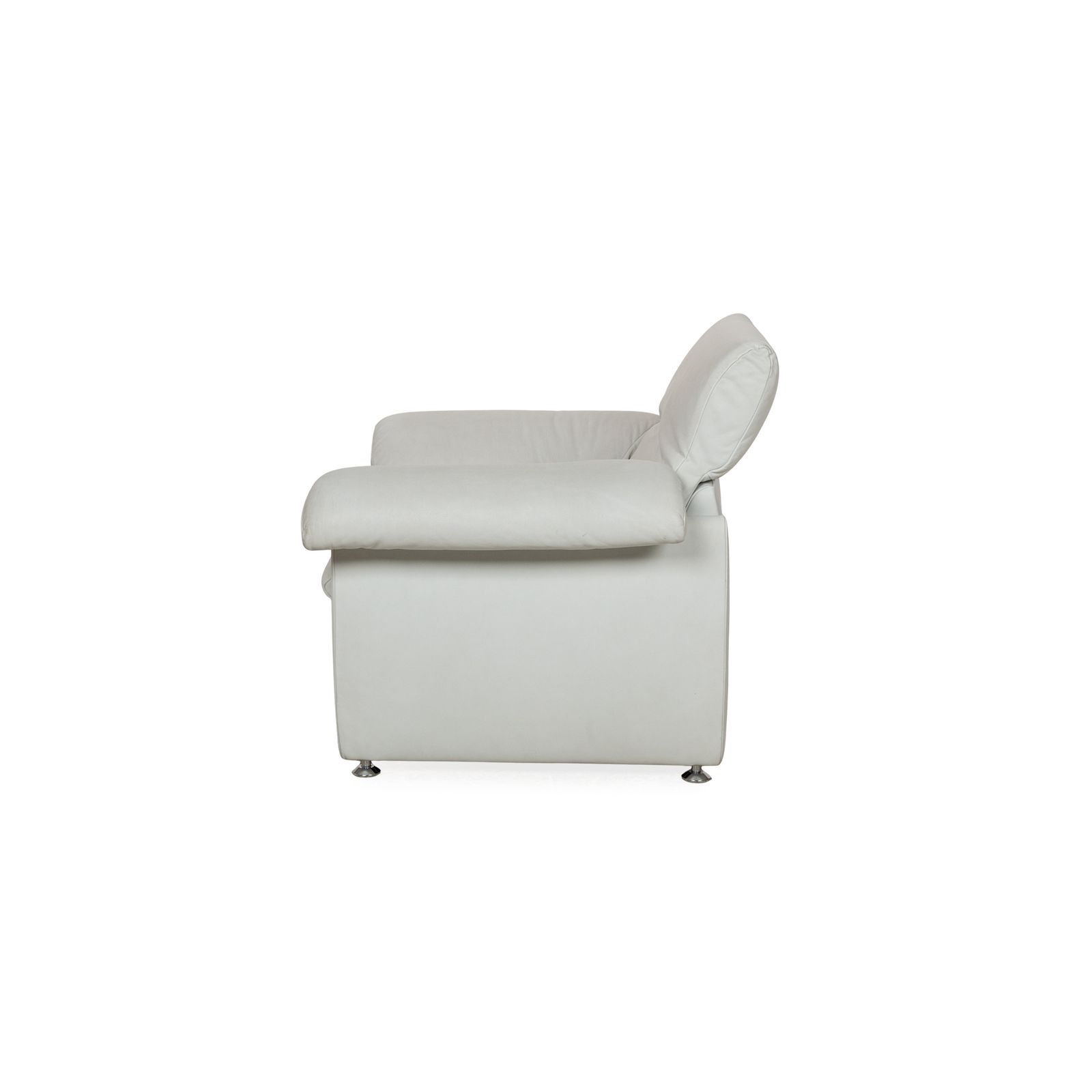 photo for sale Fauteuil De Sede DS 10 en cuir blanc