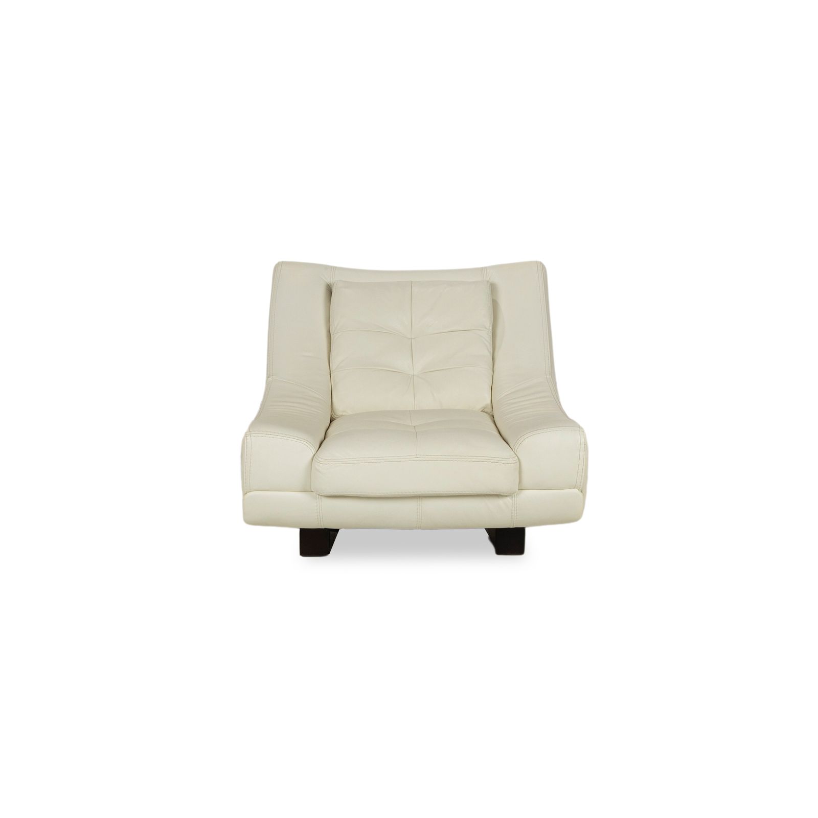 Furniture Nieri Leather Armchair Cream photo