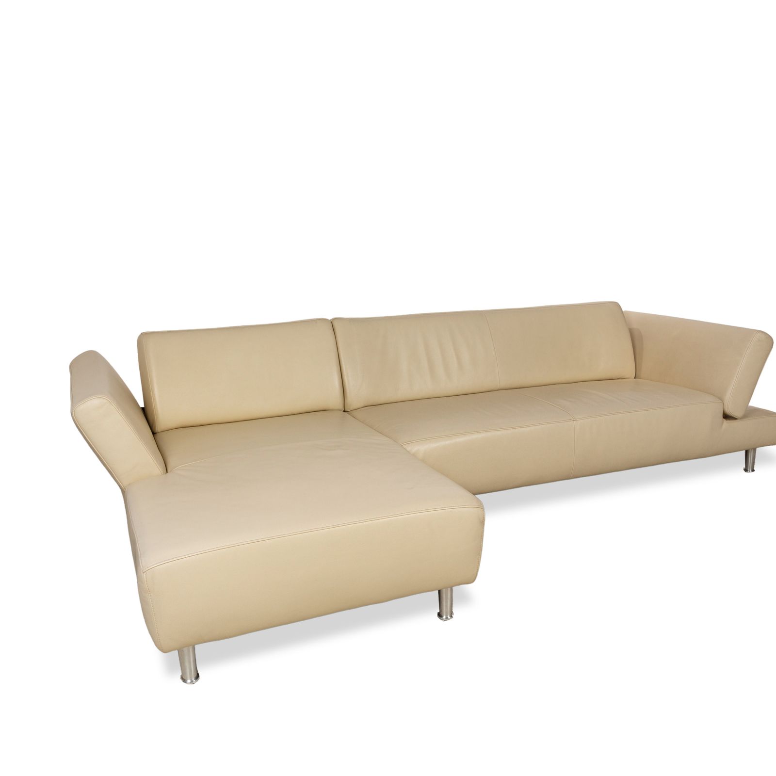 Canapé d'angle Willi Schillig Taboo beige, fonction manuelle photo Mobilier