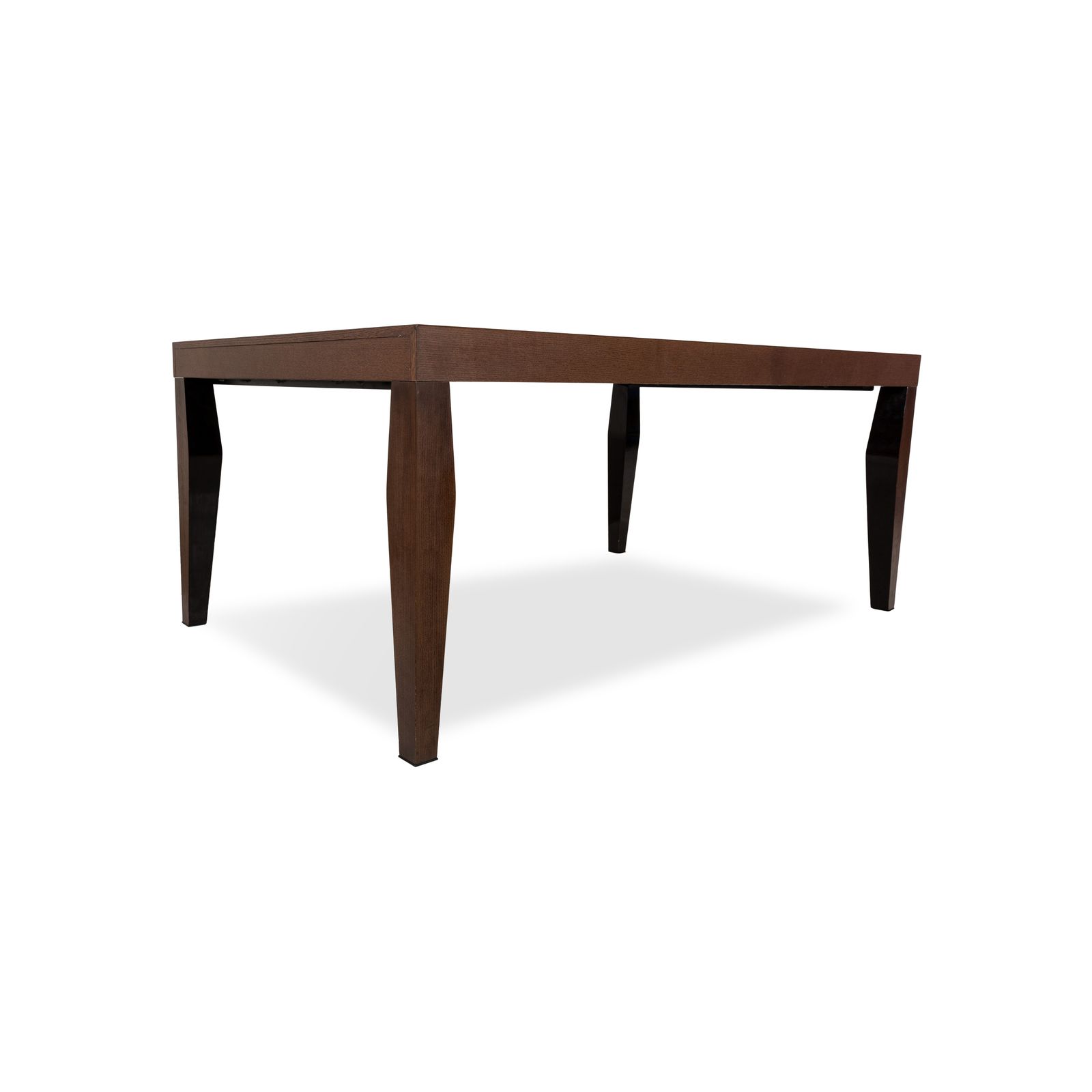 Natuzzi Wooden Dining Table Brown 180 X 105 X 75 Cm photo vinterior