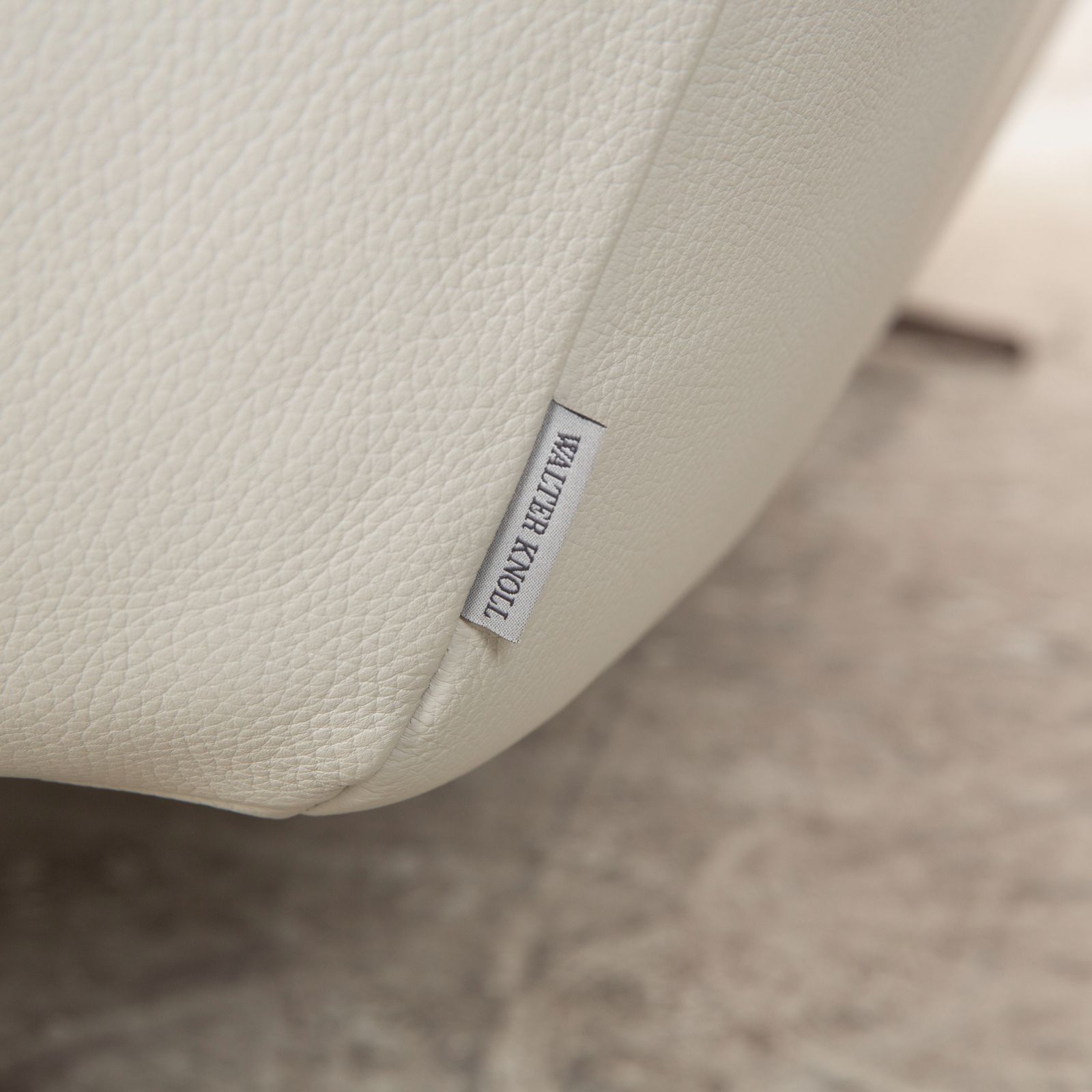 Canapé Walter Knoll Bundle en cuir gris clair, 3 places photo vinterior