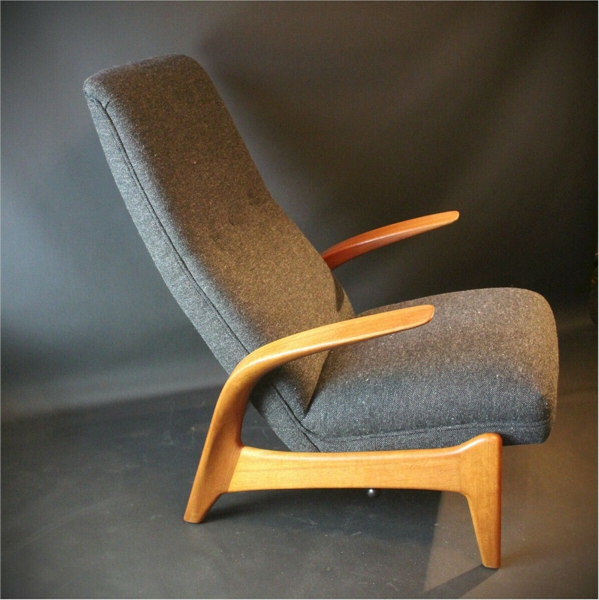 Mid Century Rock 'N' Rest Teak Armchair By Gimson & Slater photo 1500.0