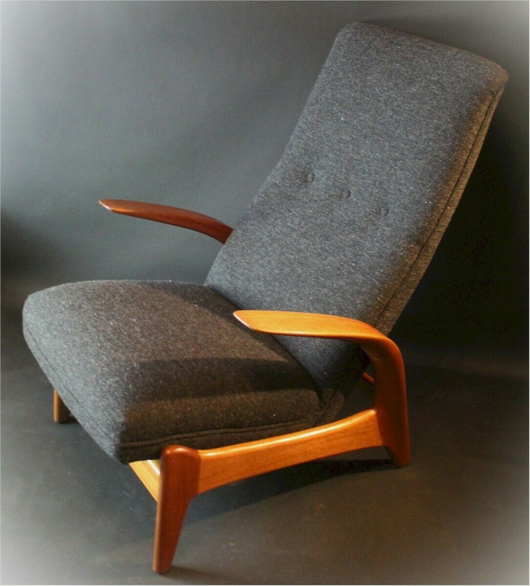 Mid Century Rock 'N' Rest Teak Armchair By Gimson & Slater photo vinterior