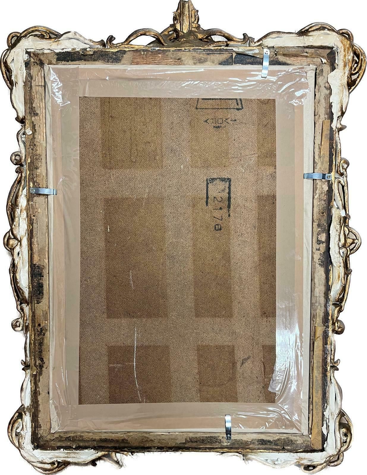 English Schoolportrait Of A Tudor English Gentleman In Fine Ornate Gilt Swept Frame photo 1020.0