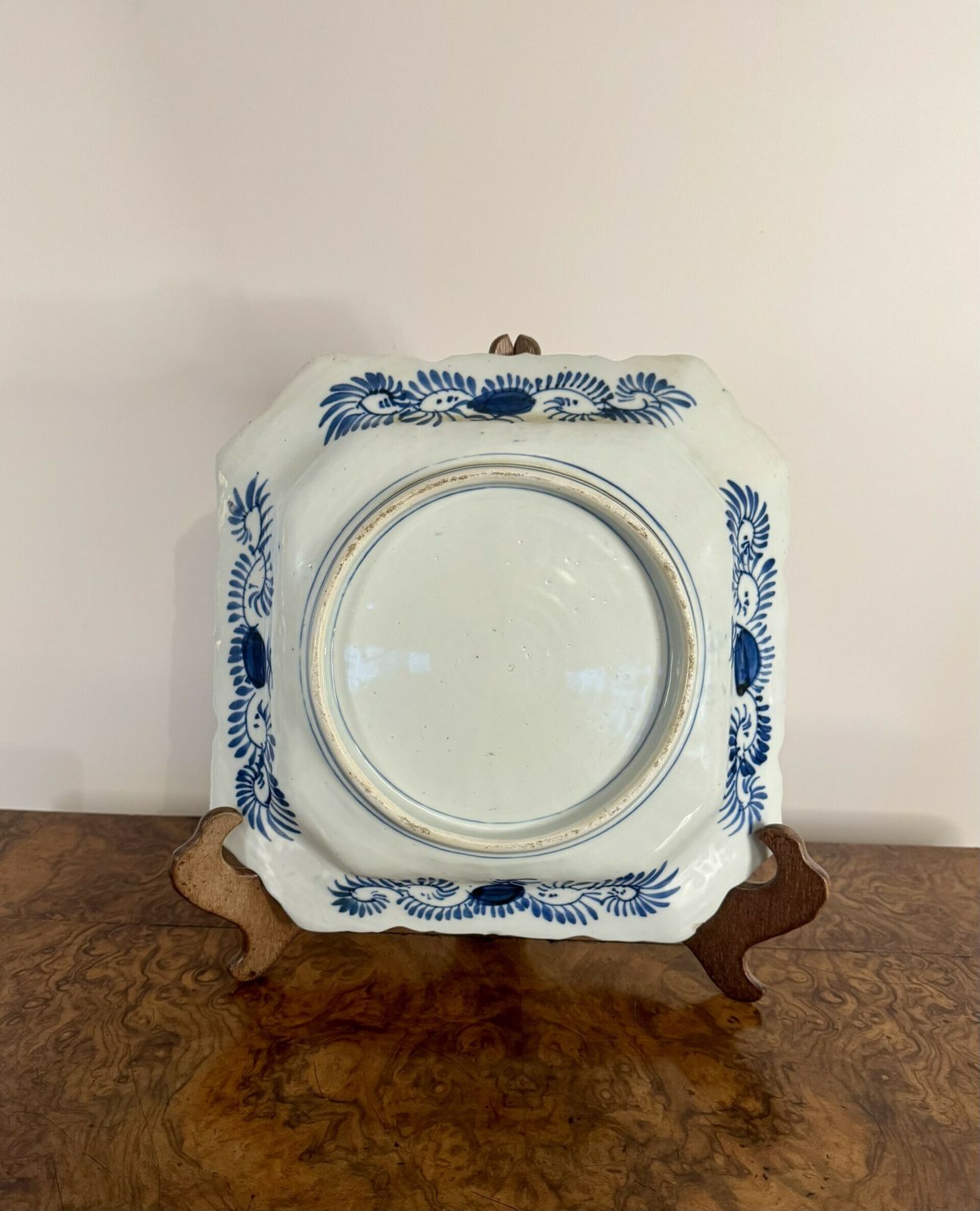 Fantastic Quality Large Antique Japanese Imari Square Plate photo furniture