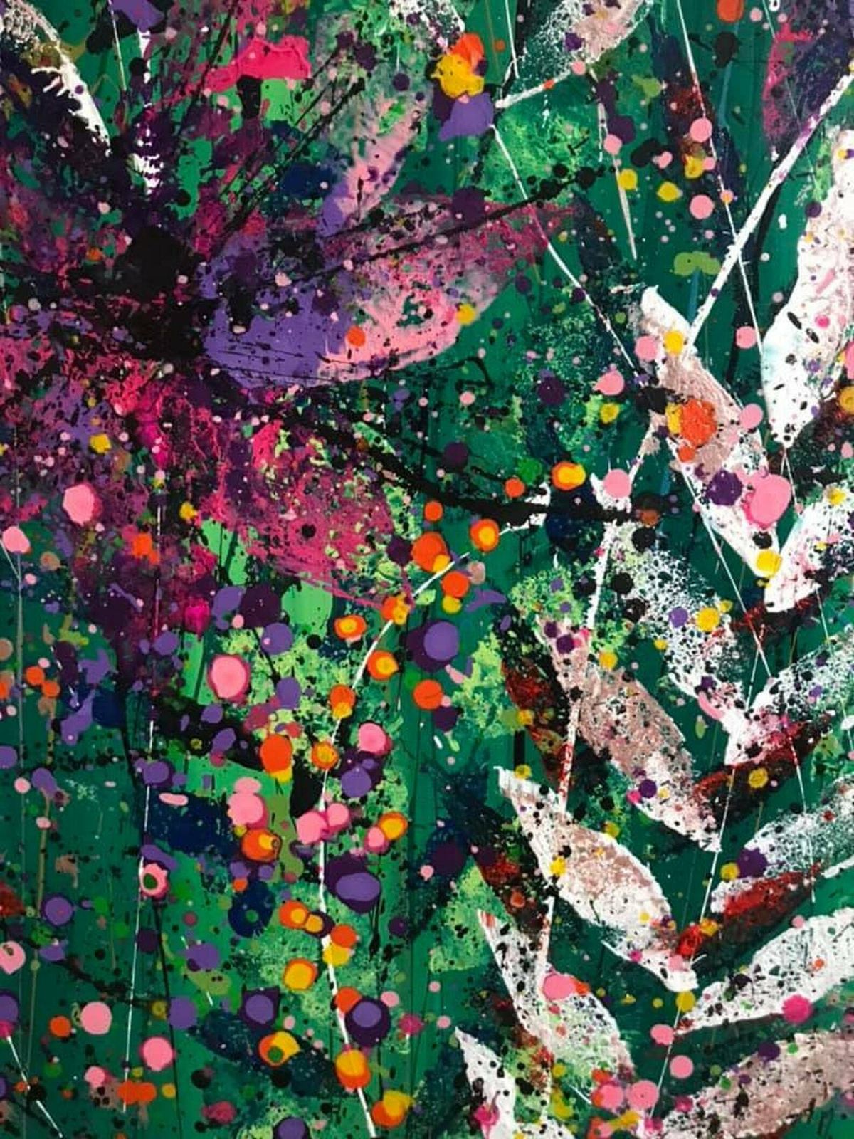 Esther Extra Large Original Artwork Painted On A Deep Edge Quality Canvas 120cm X 180cm photo 2800.0