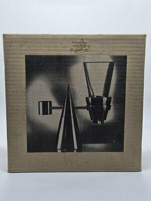 Stainless Steel And Glass Toothbrush Holder With Box, 1980 photo vinterior