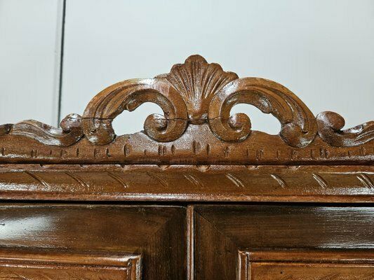 Chippendale Style Walnut And Maple Wardrobe, 1930 photo buy