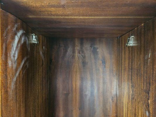 photo buy Chippendale Style Walnut And Maple Wardrobe, 1930
