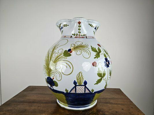 Large Amphora In Decorated Ceramic From La Vecchia Faenza, 2000s photo furniture