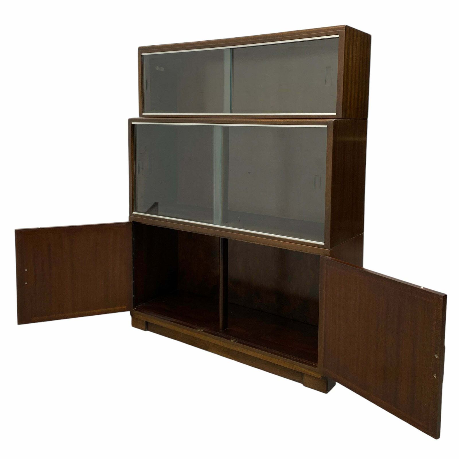 Bookcase Legal 1950s Mahogany Modular Minty Oxford photo vinterior