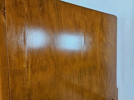 Art Deco Walnut Single Bed, 1940s photo vinterior