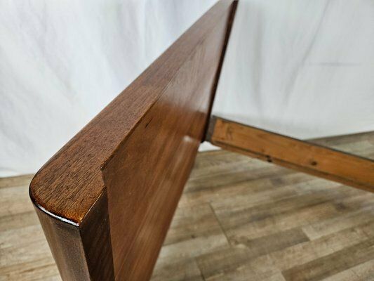 Art Deco Walnut Bed, 1940 photo for sale