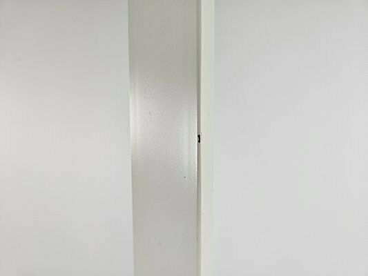 Lighting Floor Lamp In Enamelled Iron And Murano Glass Attributed To Roberto Pamio, 1970 photo