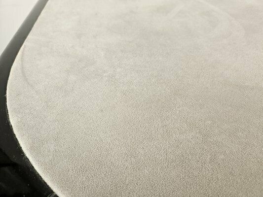 photo vintage Vintage Game Table In Grey Fabric Attributed To Pierluigi Molinari For Pozzi Milano, 1970s