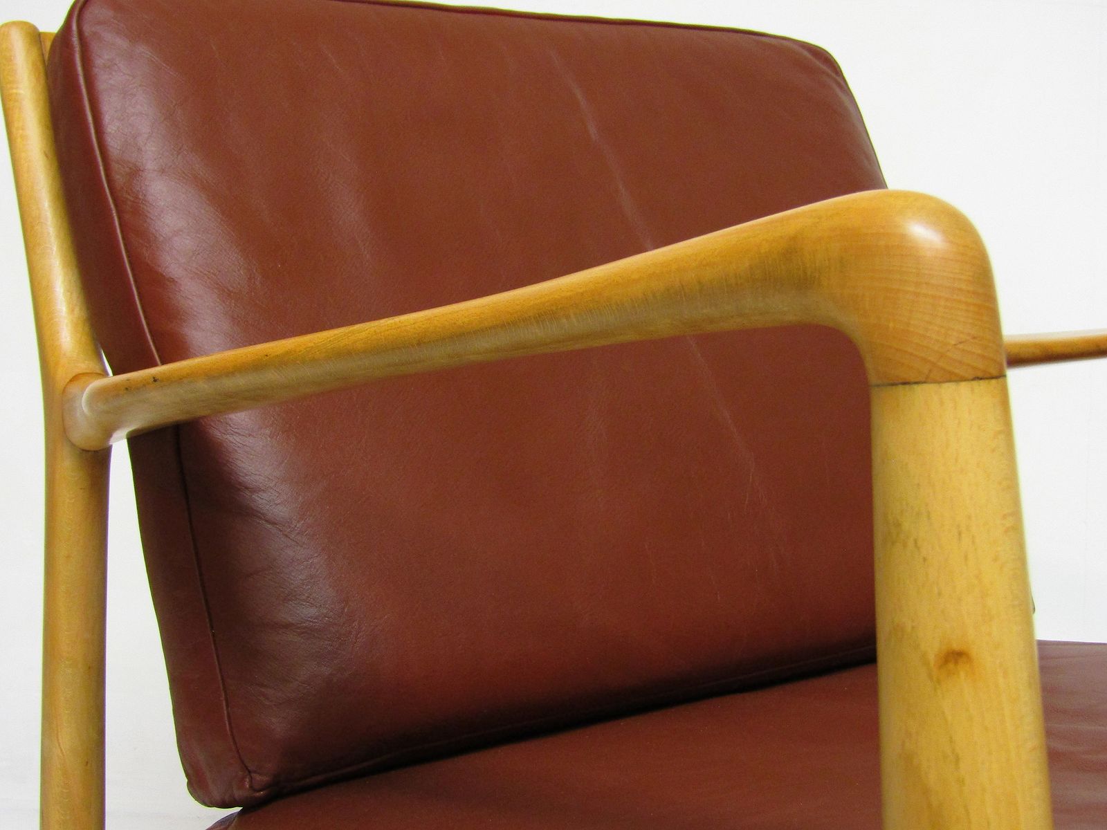 photo for sale 1950s Danish "USA 143" Lounge Chair By Folke Ohlsson For P Jeppesens