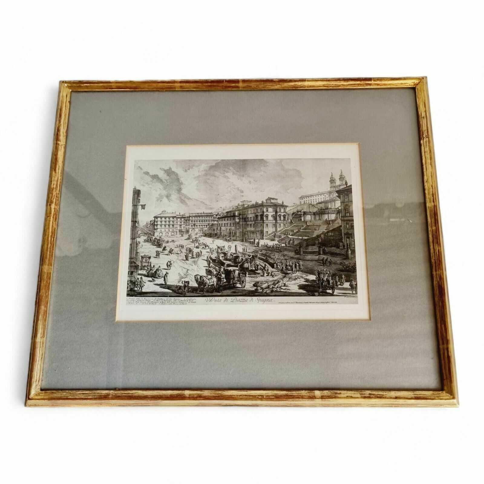 Giovanni Battista Piranesi View Of The Spanish Steps