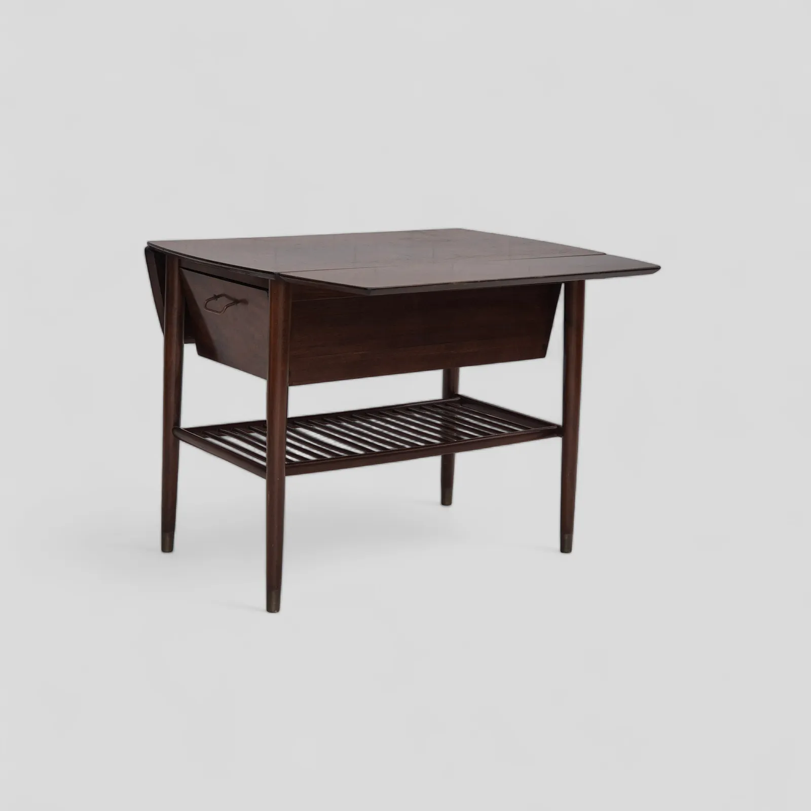 1950s, Danish Foldable Table  Original Condition.