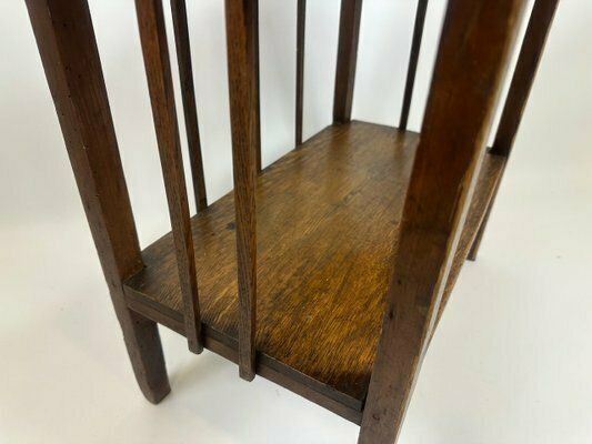 photo furniture Art Nouveau Wooden Bookshelf, 1890s