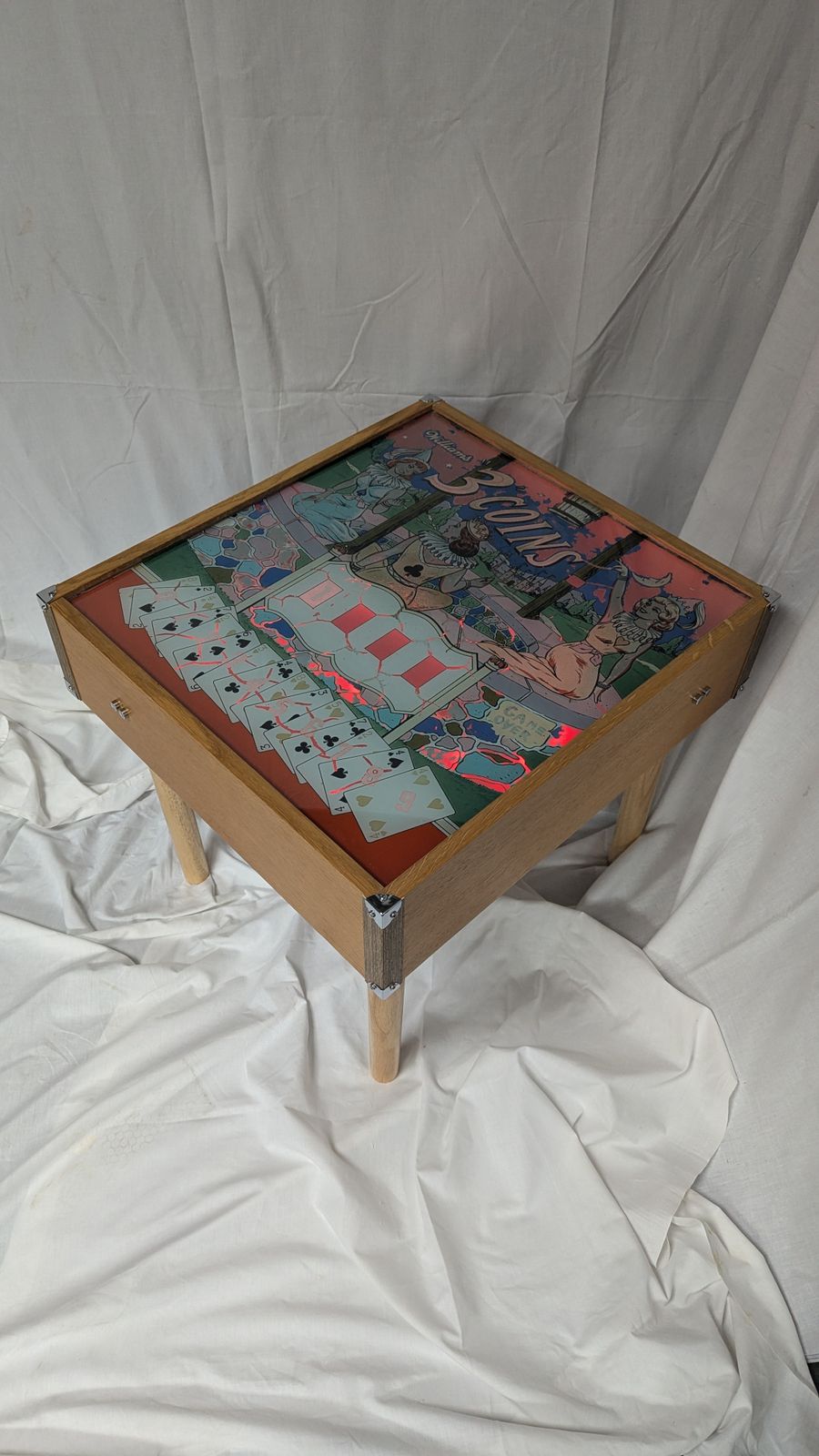Pinball Backglass Table photo Furniture