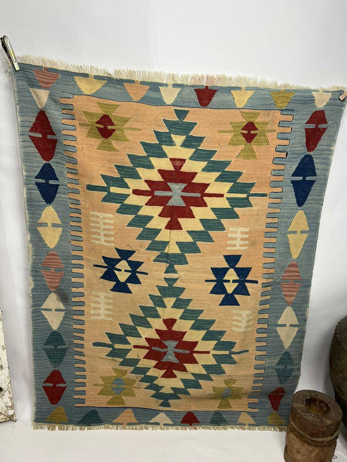 Traditional Turkish Vintage Wool Rug, Vintage Are Rug, Turkish Carpet For Living Room, Anatolian Rug, Area Carpet, Bedroom Rug, Home Decor photo for sale