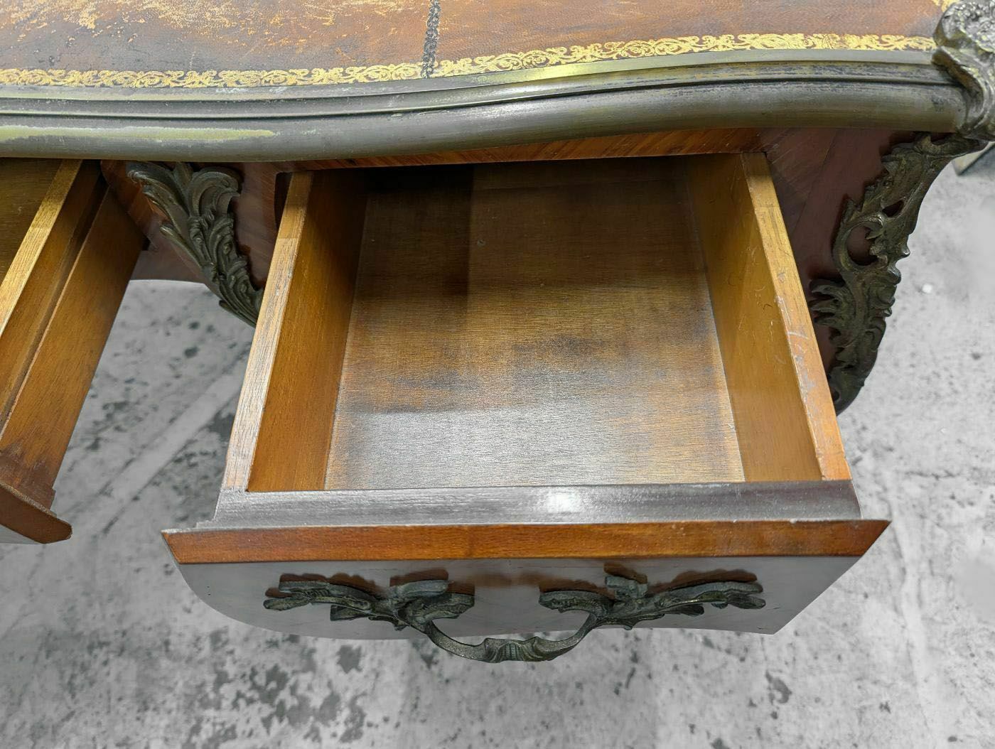 Small Louis XV Style Ladies' Desk With Leather Top photo buy